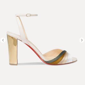 CHRISTIAN LOUBOUTIN Naseebasse 85 satin sandals